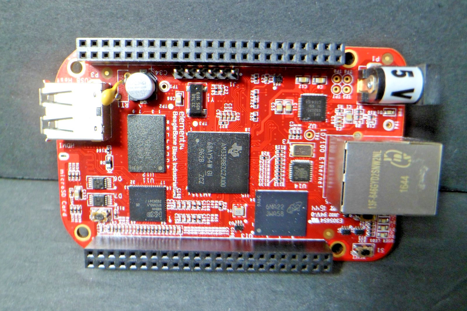 element 14 BeagleBone Black Industrial 1GHz ARM® Cortex-A8 4GB -NEW/SEALED BOARD