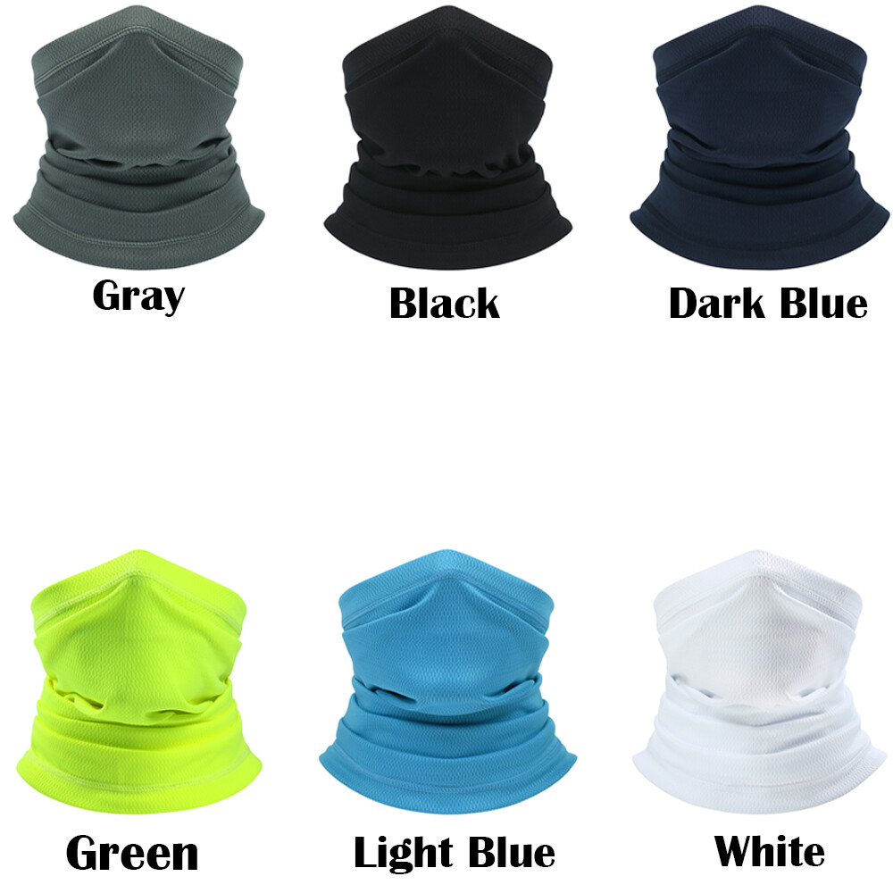 Summer UPF50 Neck Gaiter Face Mask Breathable Bandana Balaclava for Men Women US