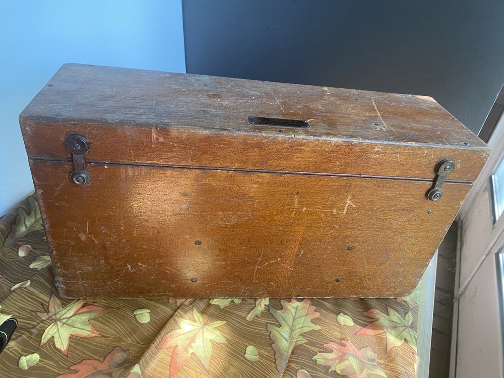 Vintage W. & L.E. Gurley Surveyors Level Transit, Scope With Case, Box