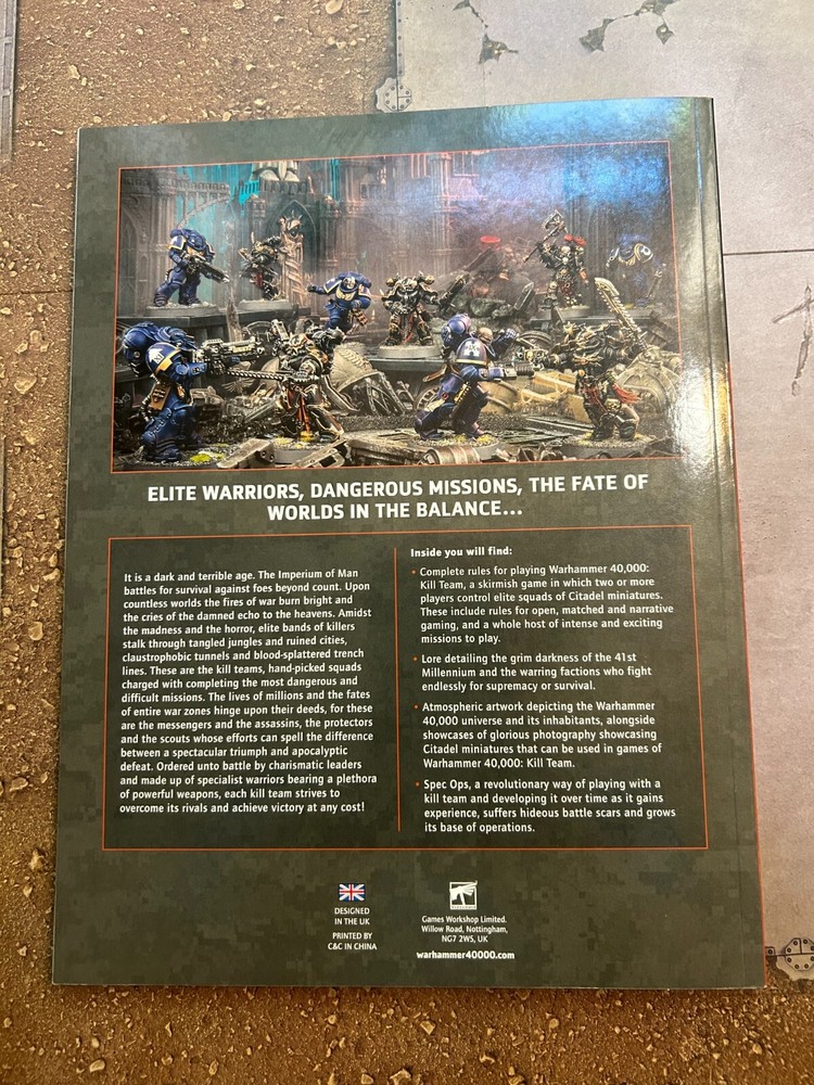 Kill Team : Core Rulebook - Full Book & Rules Octarius boxed set - Warhammer 40K