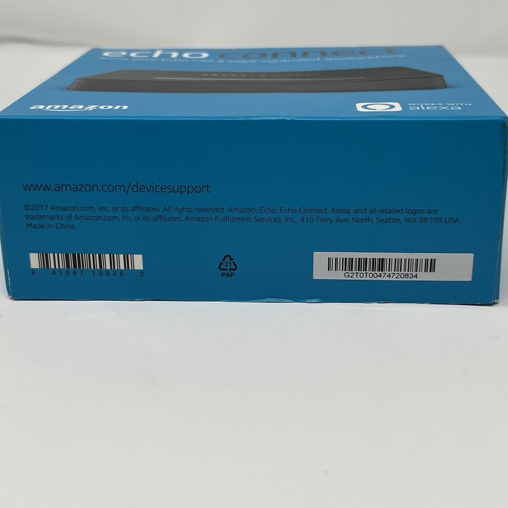 Amazon Echo Connect Alexa Speakerphone Black NEW
