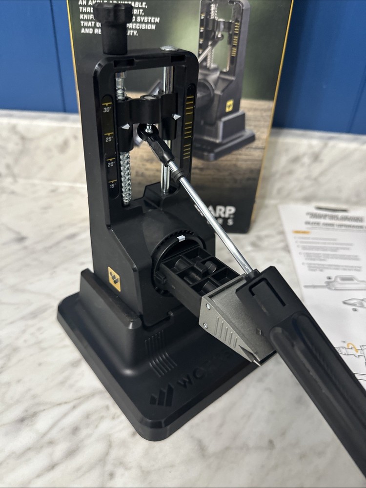 Work Sharp Black ‎Precision Adjust Knife Sharpener WSBCHPAJ Used