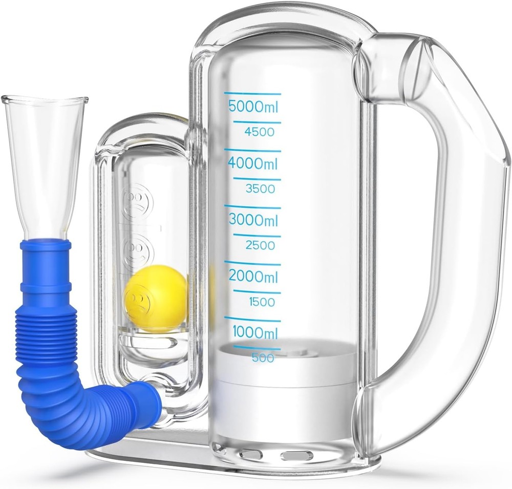 Breathing Trainer Lung Exerciser with Flow Indicator