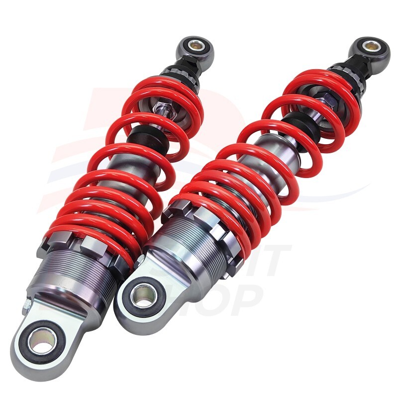 Shock Absorber For MONKEY-125 Length 280mm. Red/Silver