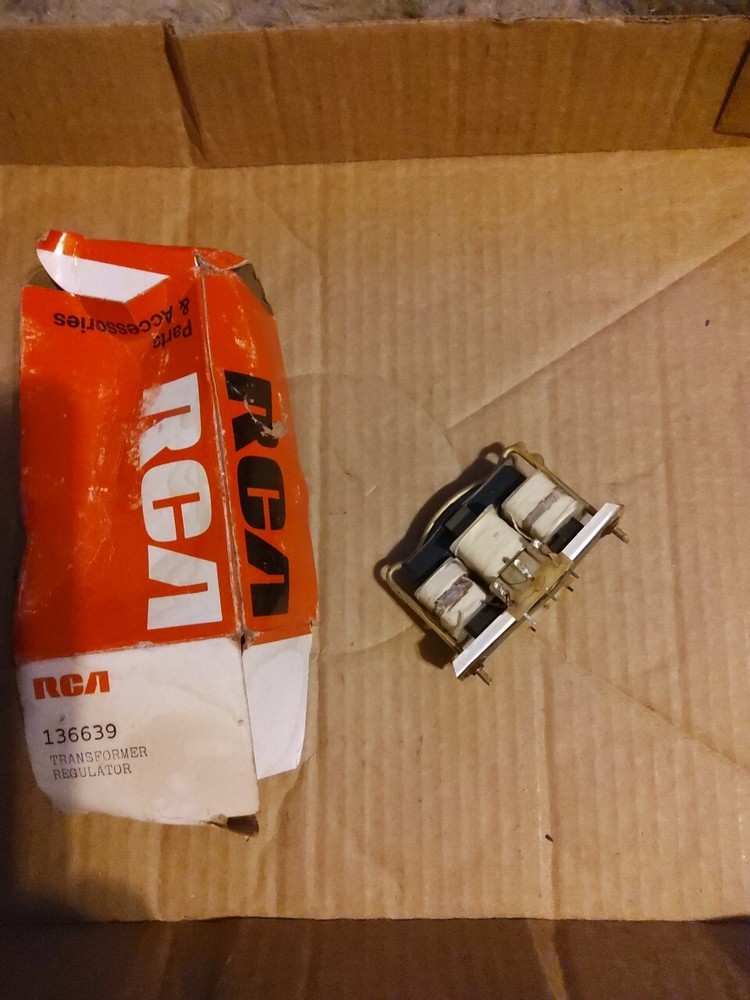 VINTAGE RCA 136639 REPLACEMENT REGULATOR TRANSFORMER