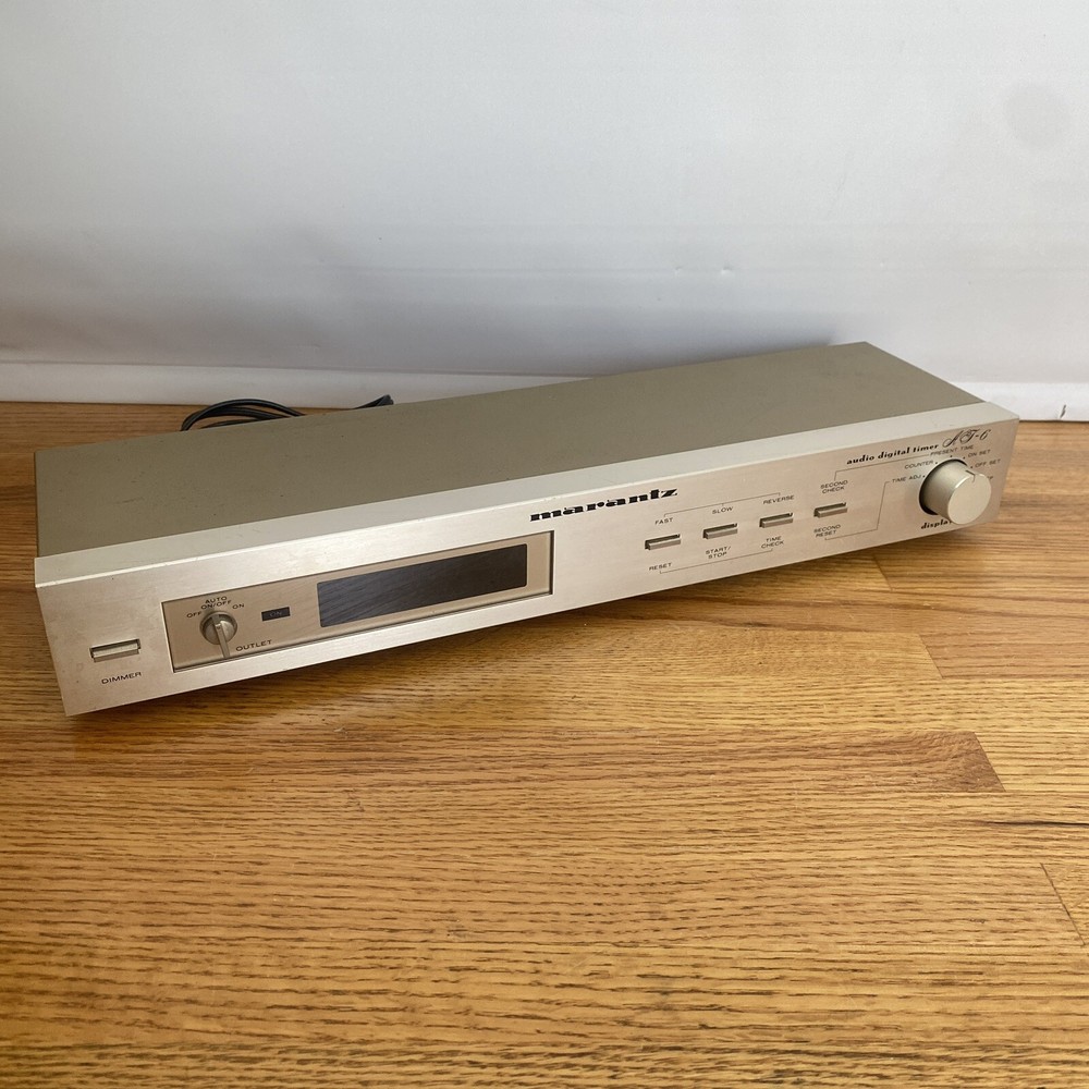 Vintage Marantz AT-6 Audio Digital Timer Tested Dim Display