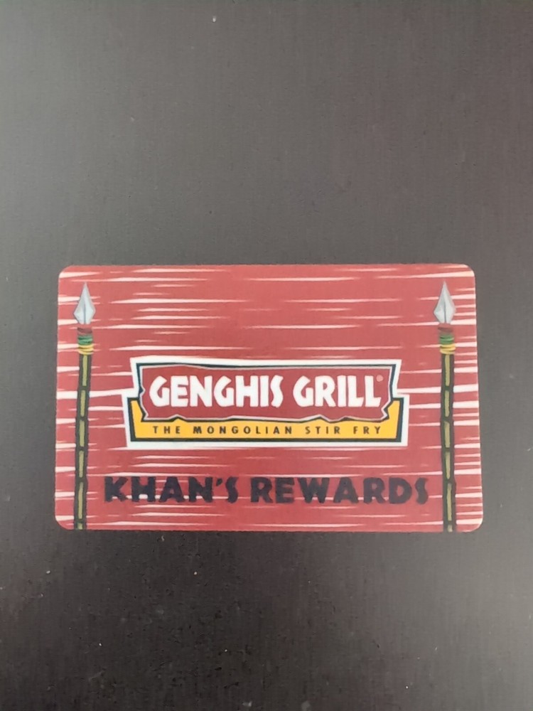 Genghis Grill 520pts Gift Card