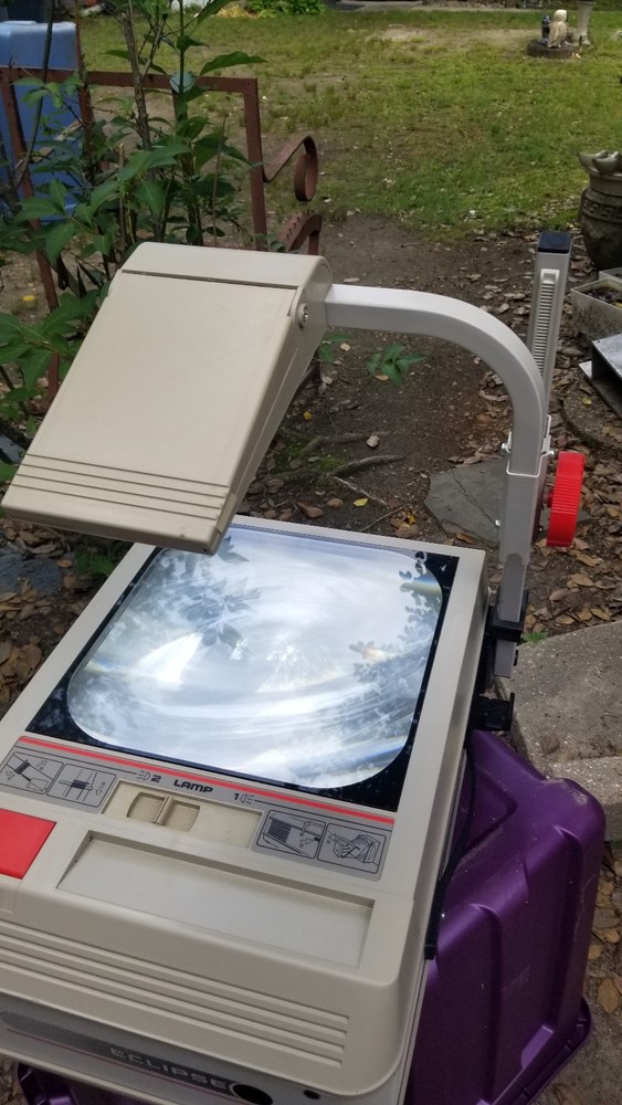 VINTAGE APOLLO ECLIPSE EDUCATIONAL OVERHEAD PROJECTOR SCHOOL ROOM