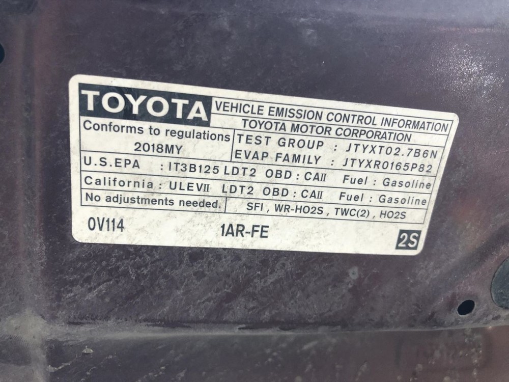 Camera/Projector Camera Front Windshield Mounted Fits 17-19 HIGHLANDER 936187