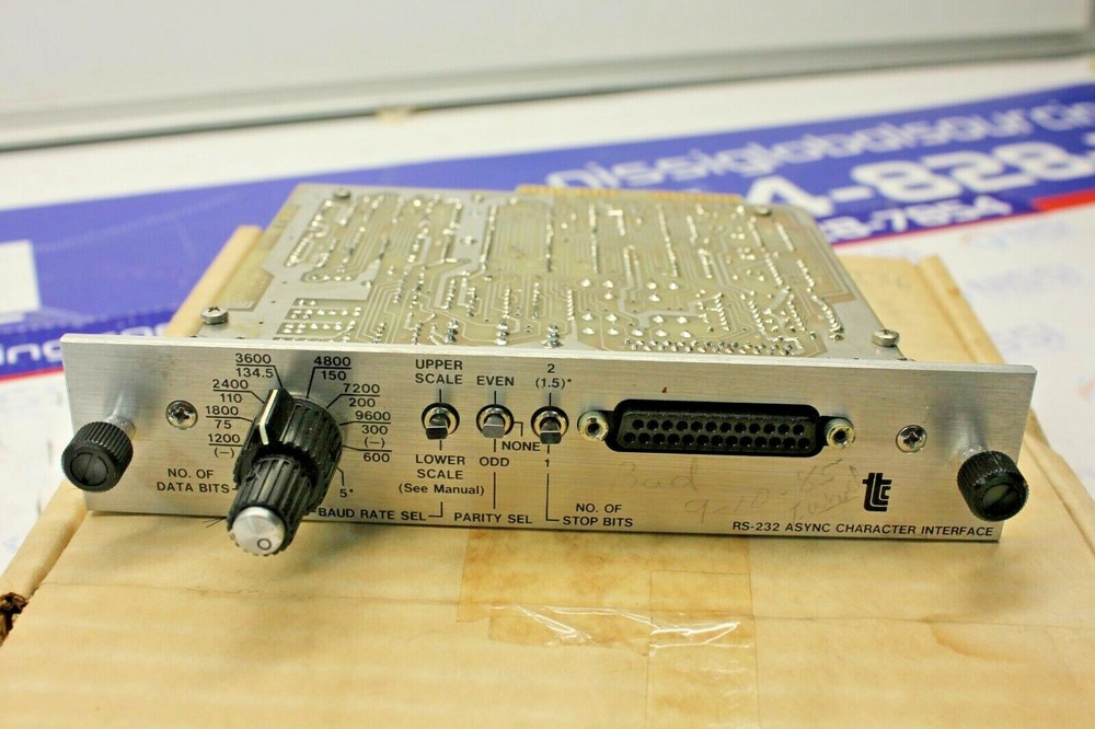 TTC 40234 RS-232 ASYNC CHARACTER INTERFACE