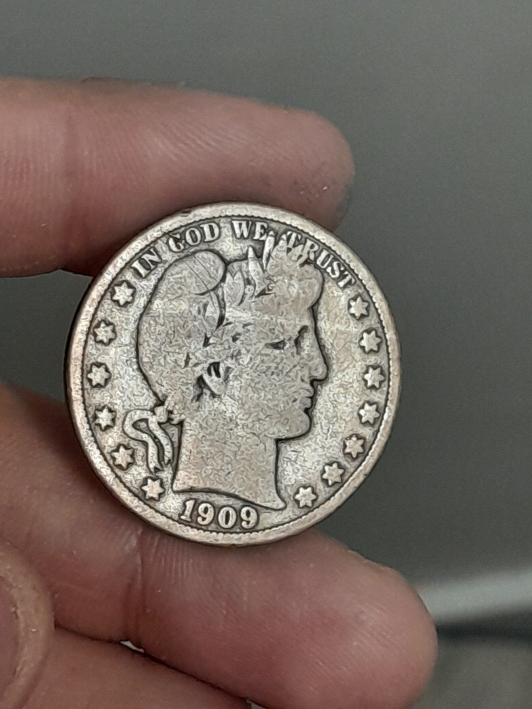 1909- O Barber Half Dollar #1