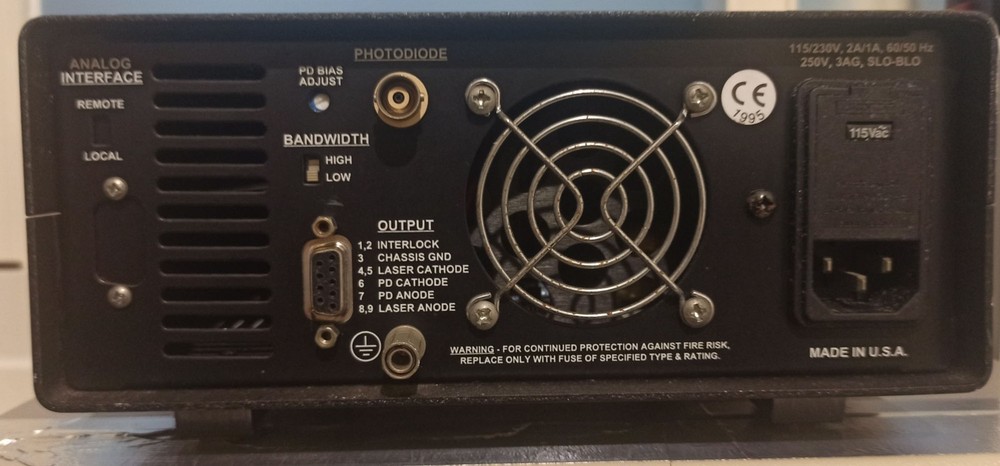 Newport 501 Laser Diode Driver