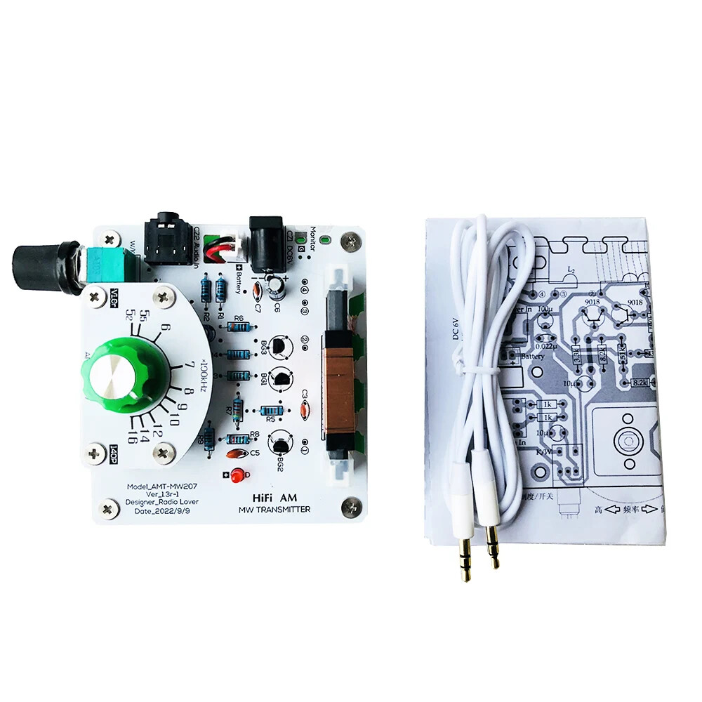 Medium Wave AM Radio Transmitter 525~1605kHz Ore Radio Board Discrete Circuit