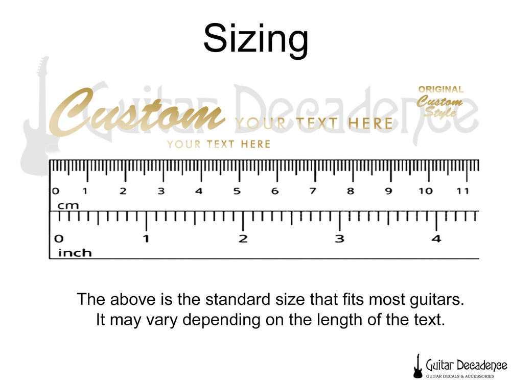 Screen Printed Decal