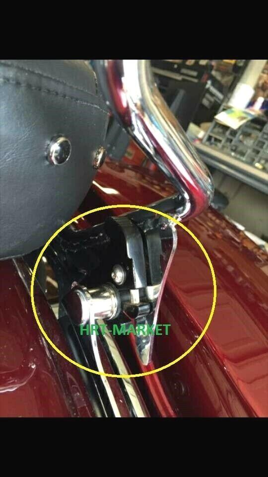 Sissy Bar Mounting Locking Kit Quick Release For Harley Davidson HD Motorcycle