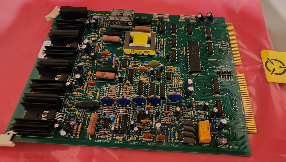 Bogen MCACB Analog Card Multicom 2000 Intercom Module Card - WORKING