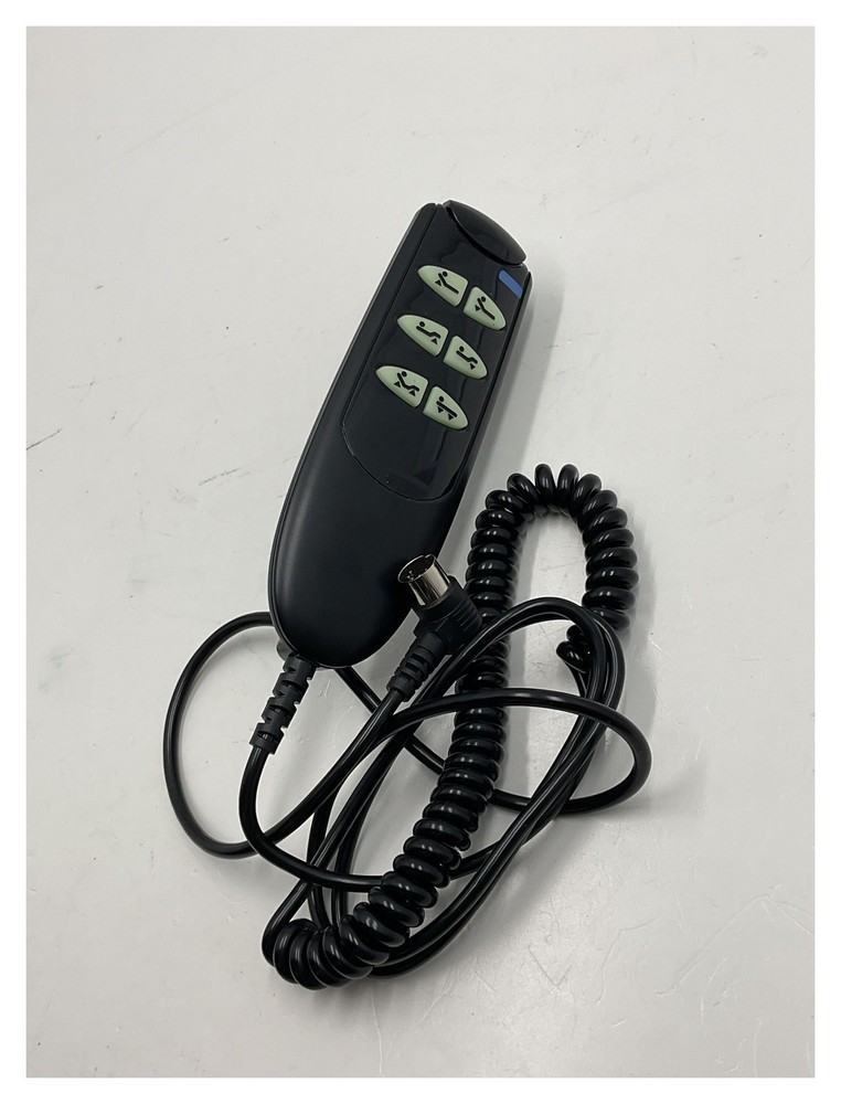 Universal Bed Remote Control with Coiled Cable
