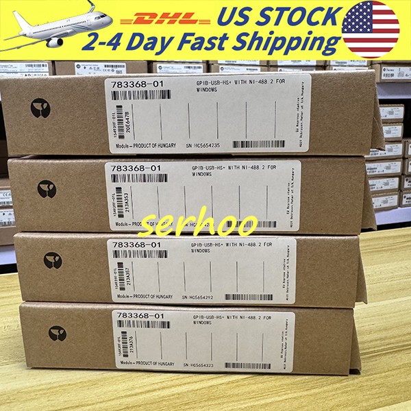 National Instruments GPIB-USB-HS+ IEEE 488 Controller Analyzer Brand New