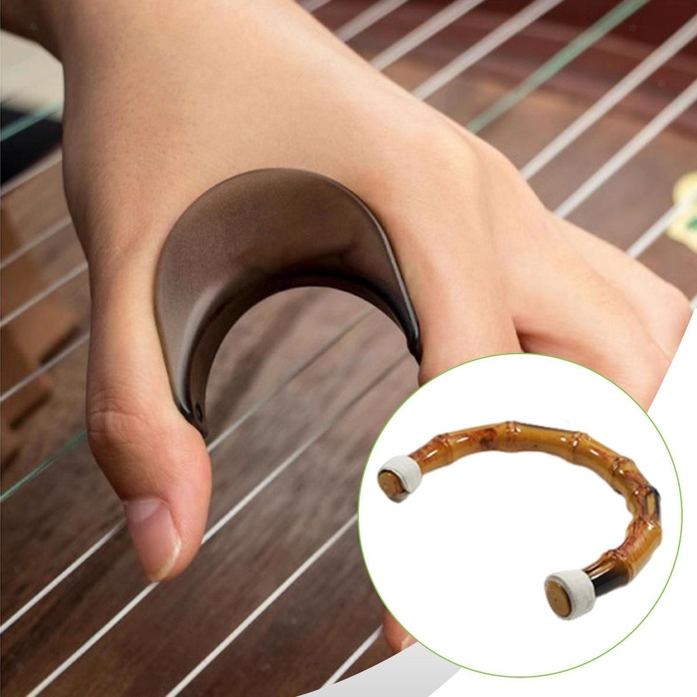 Pipa Finger Practice Tool for Beginners Accessory Compact with Bamboo Design
