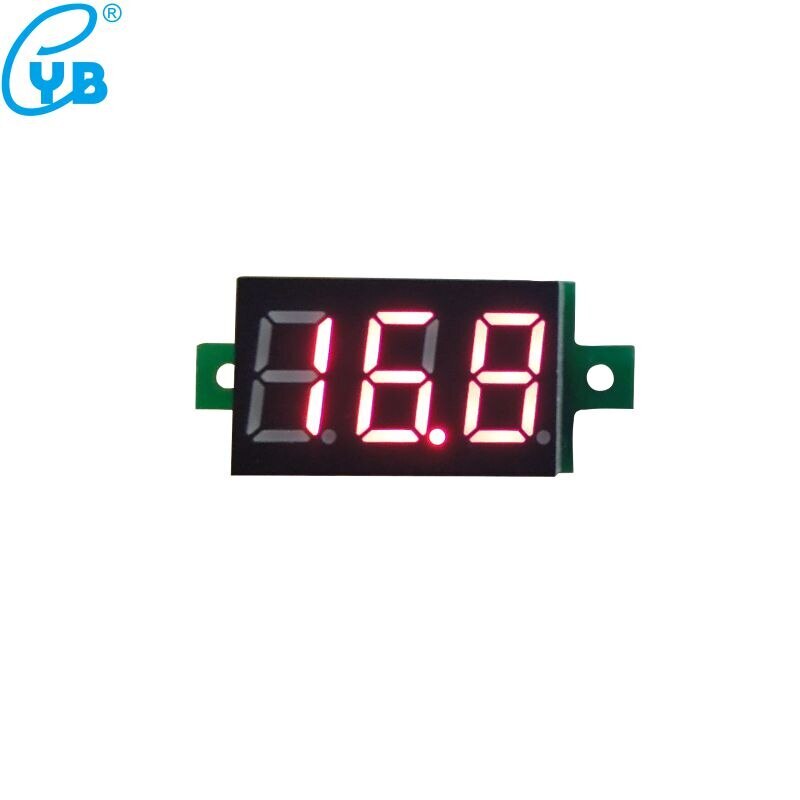 YB20 LED Mini Display Module DC 2.5V-30V DC2.8-30V Voltmeter Volt Panel Meter