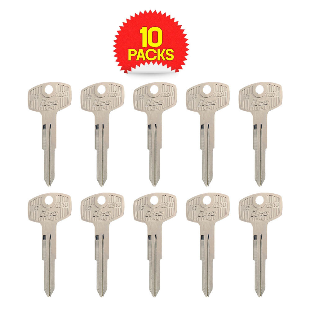 62DU Key Blank – Nickel