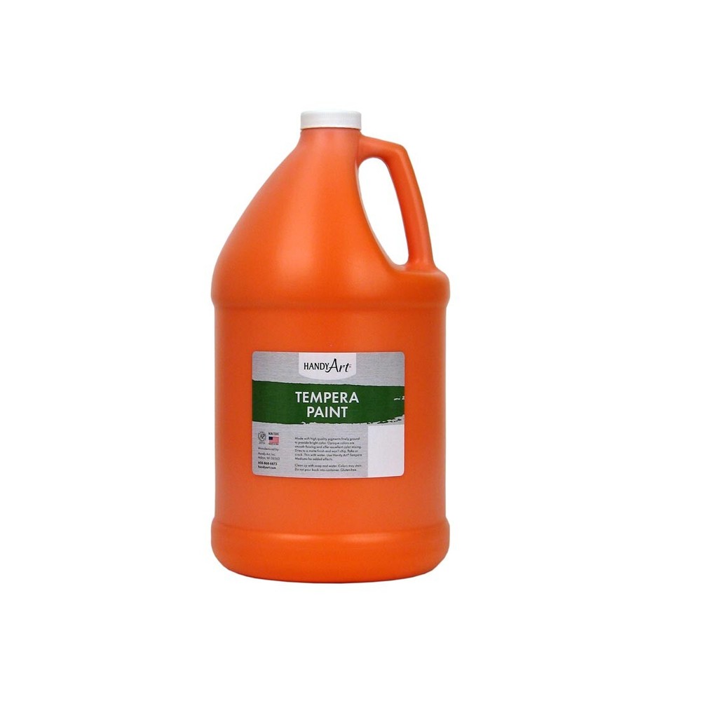 Handy Art Tempera Gallon Orange