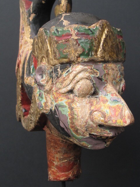 Old Puppet Head, Java Indonesia