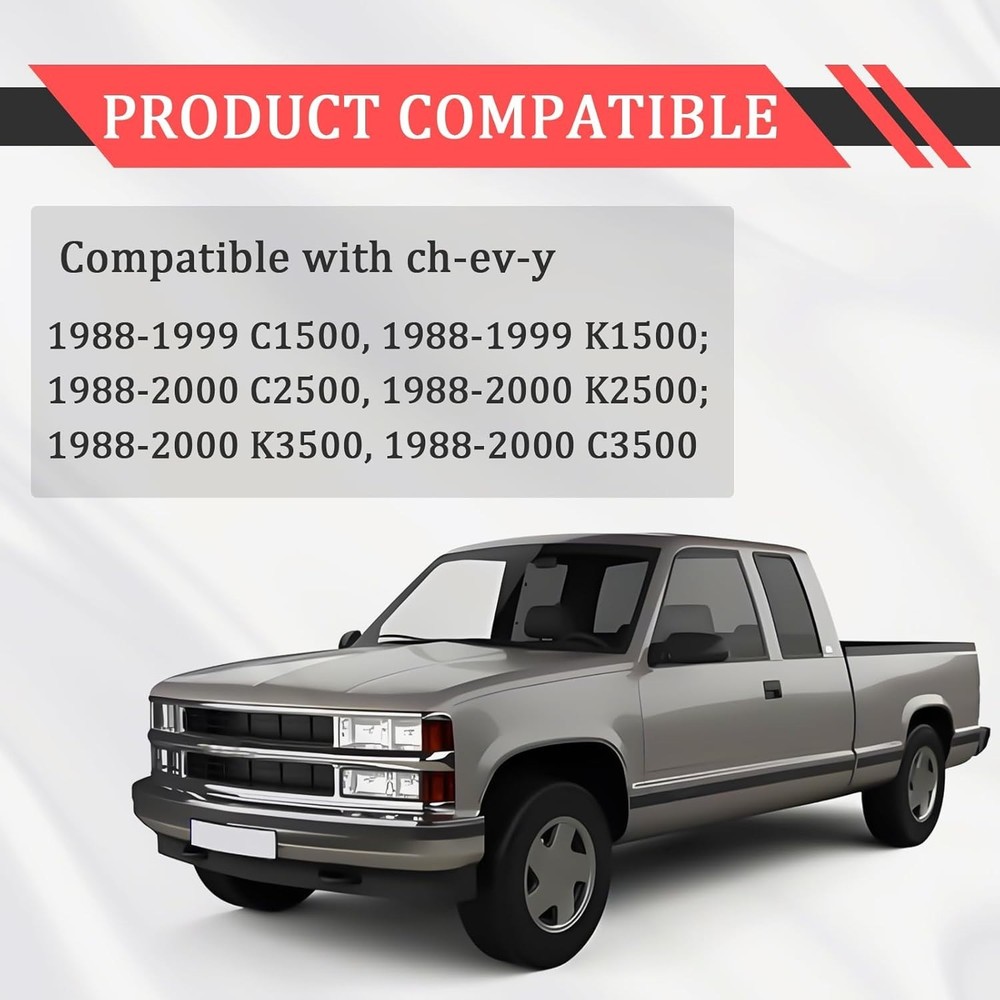 Rear Tailgate Handle, Outer Tailgate Handle Compatible with GMⅭ 1988-1999 C/K...
