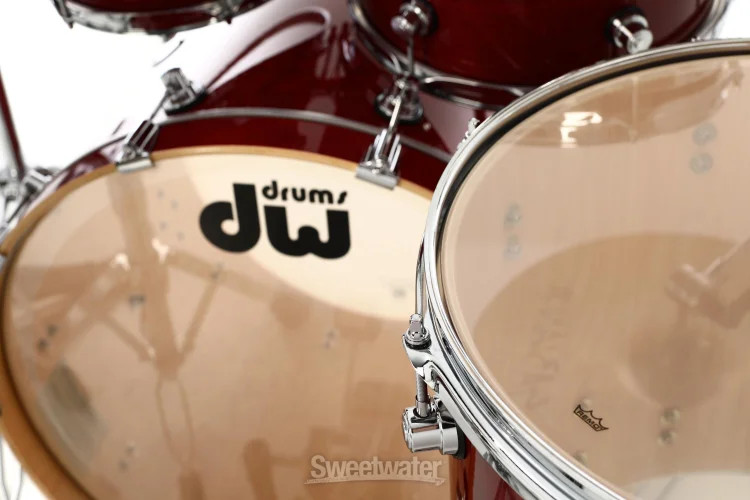 DW Design Series 4-piece Shell Pack - Cherry Stain