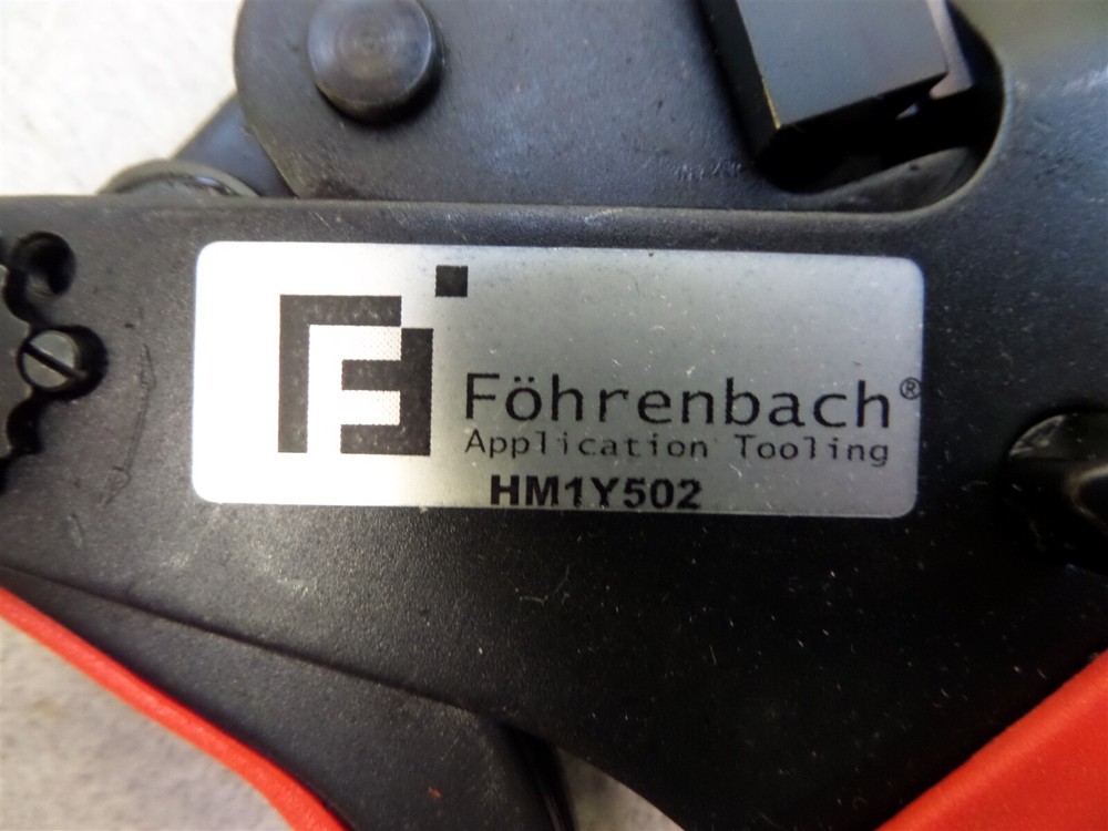 Fohrenbach Application Tooling HM1Y502 Ferule Crimp Manual Tool