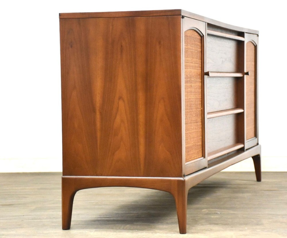Refinished Walnut Credenza by Lane Rhythm
