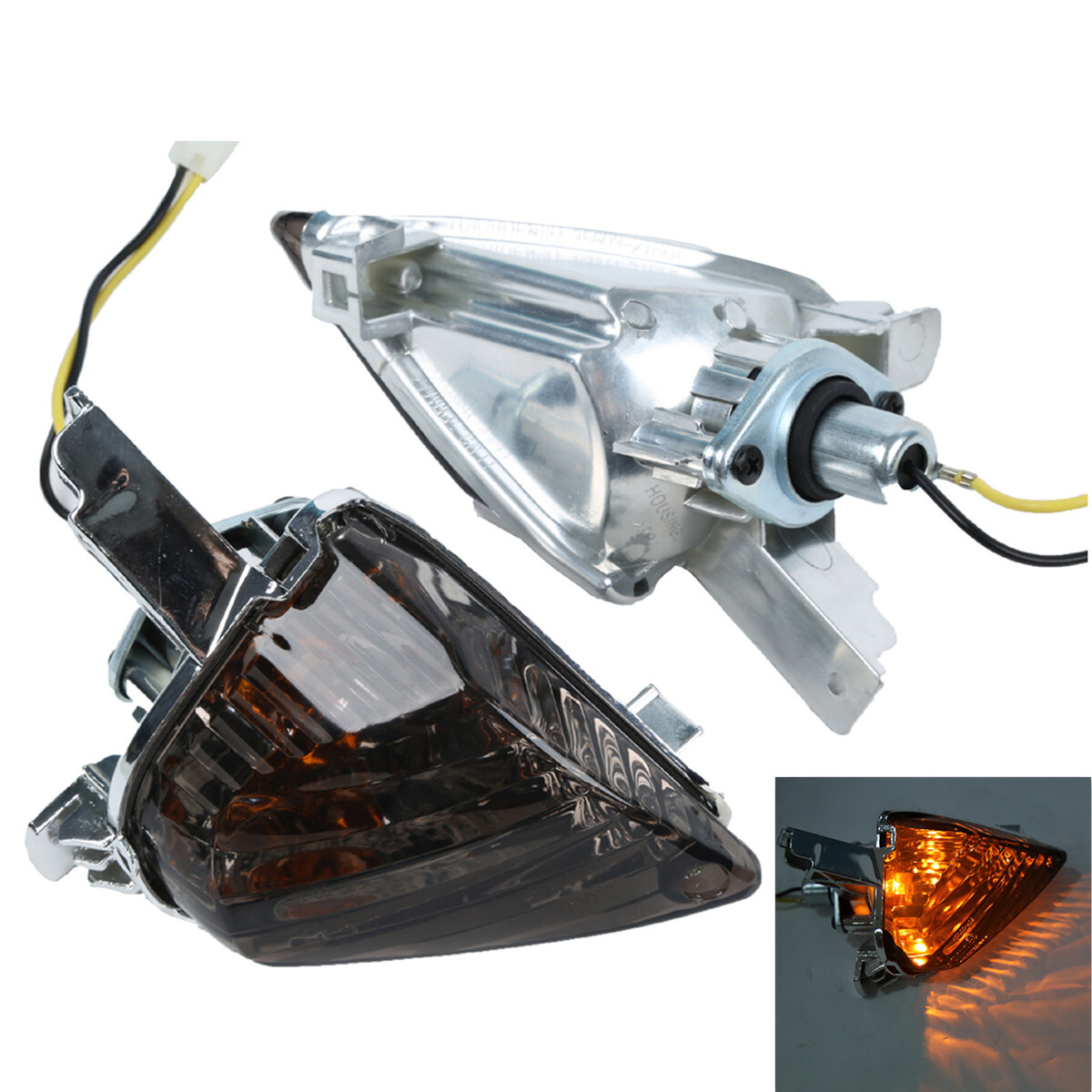 Rear Turn Signals Light Fit For Suzuki GSXR600 GSXR750 08-10 GSXR1000 2007-2008