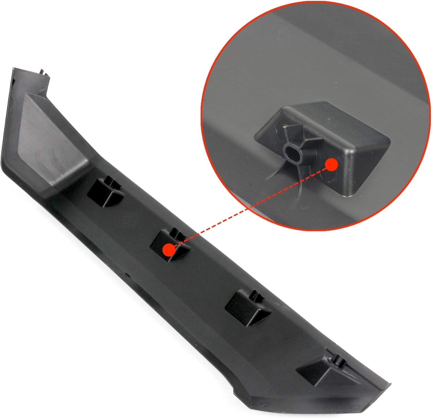 Extended Fender Flares Compatible with Can Am Defender, Mud Guards Front&Rear