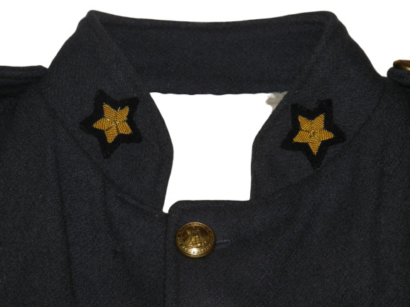 Vintage Reenactment Uniform Including Shirt, Suede Waistcoat & Grey Wool Jacket