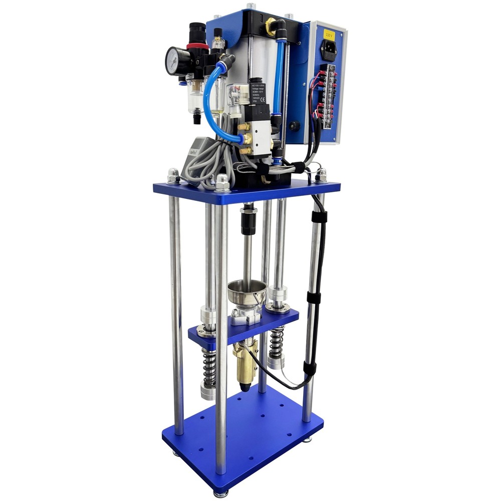 Desktop Pneumatic Plastic Injection Molding Machine for Lab Sample Making 110V