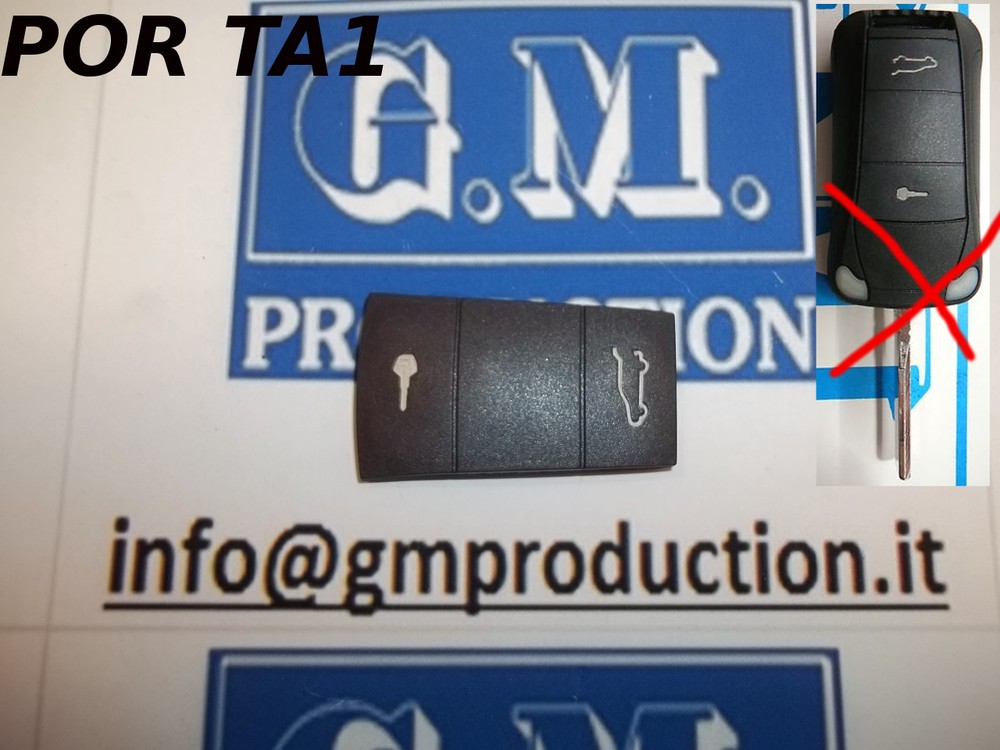 Rubber Buttons For Key Remote Control Replacement Porsche Cayenne A 2 Buttons Only