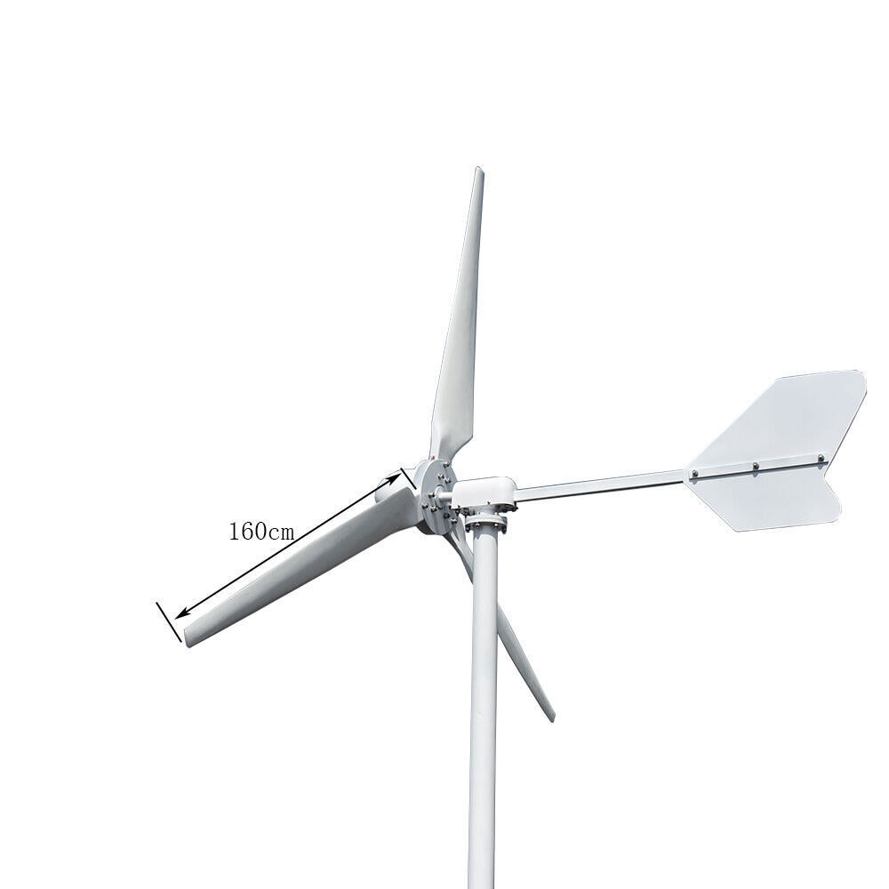 5000W Wind Turbine Generator Kit Wind Power & Off Grid Hybrid Charge Controller