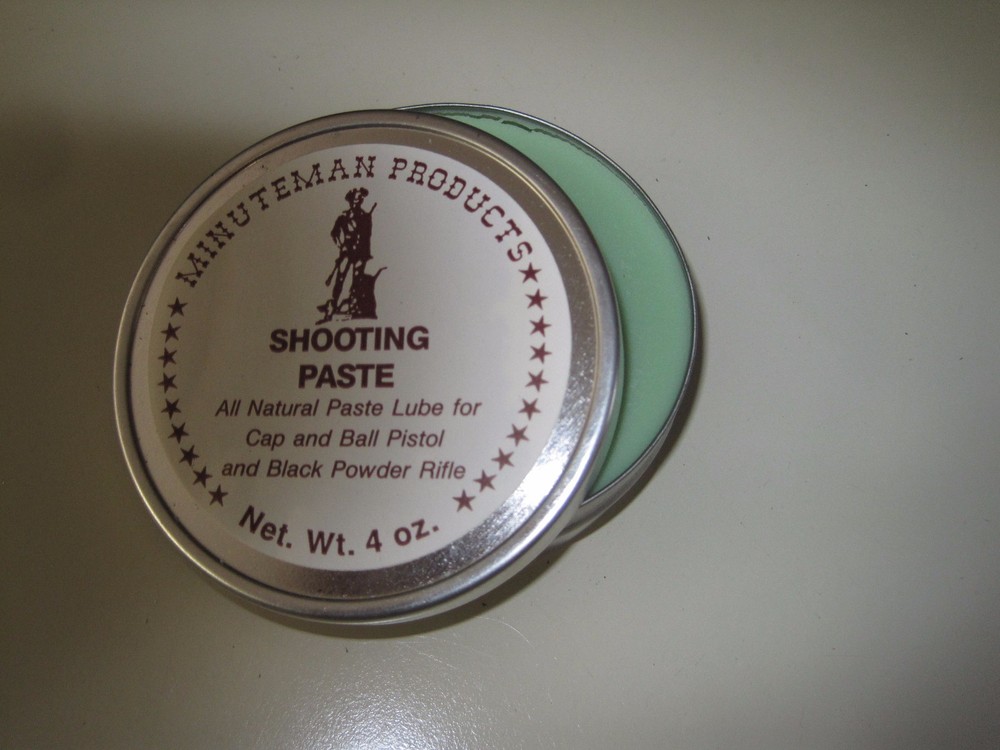 Minuteman Shooting Paste   4 oz  traditional muzzle loading