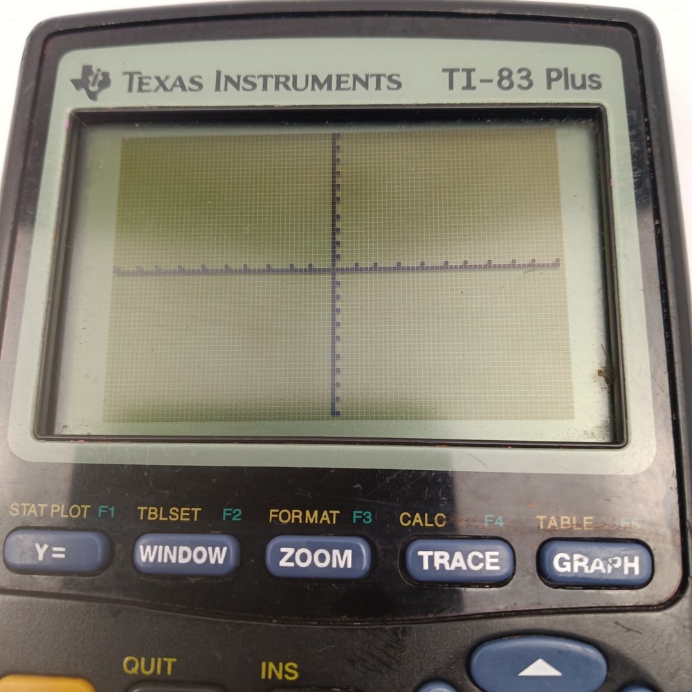 TI-83 PLUS TEXAS INSTRUMENTS PLUS GRAPHING CALCULATOR No COVER -Tested