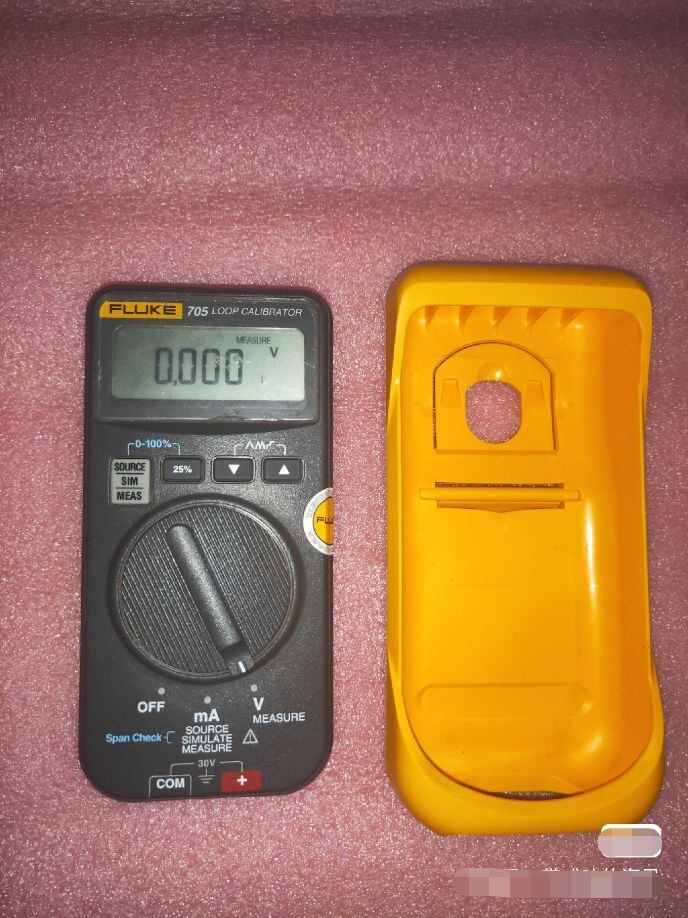 FLUKE 705 LOOP CALIBRATOR SOURCE SIMULATE OR MEASURE USED//