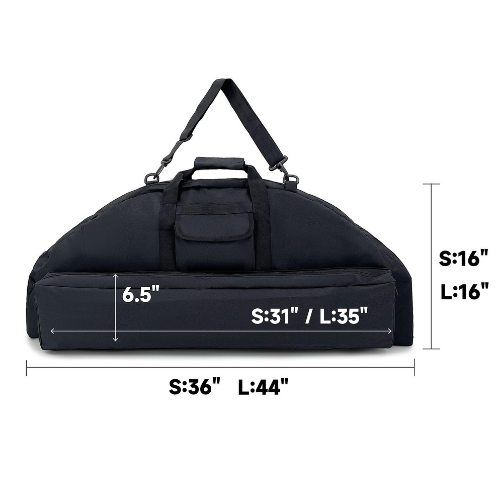 Tactical Compound Bow Case Soft Bow Case for Hunting 44" Length Bow Bag with ...