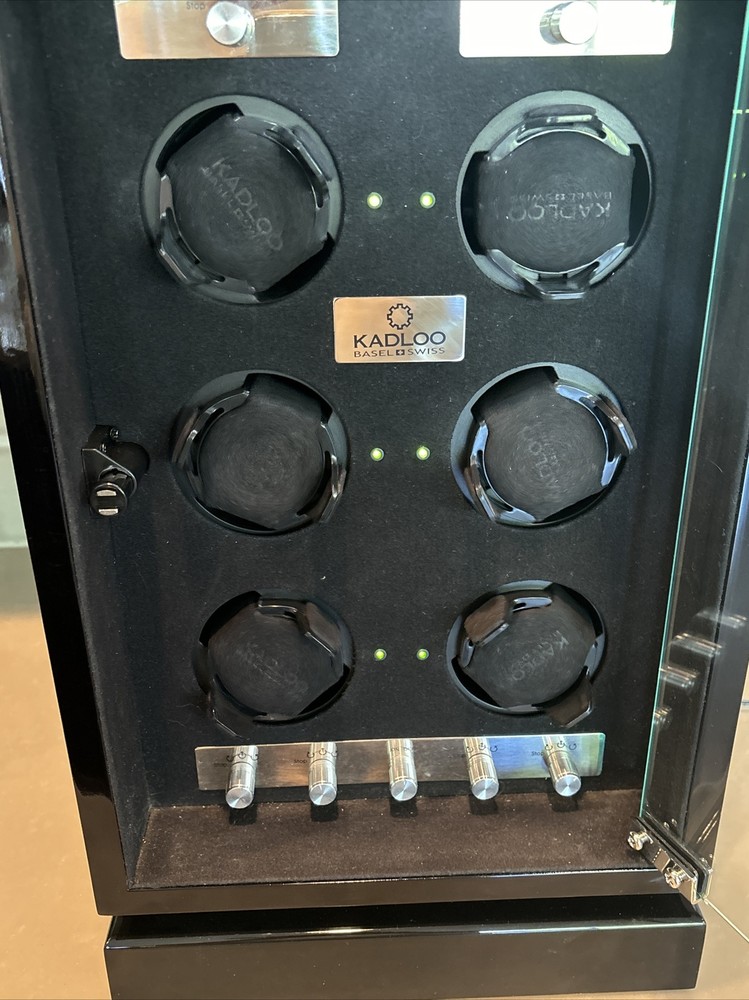 Kadloo Basel Swiss 6 Unit Watch Winder