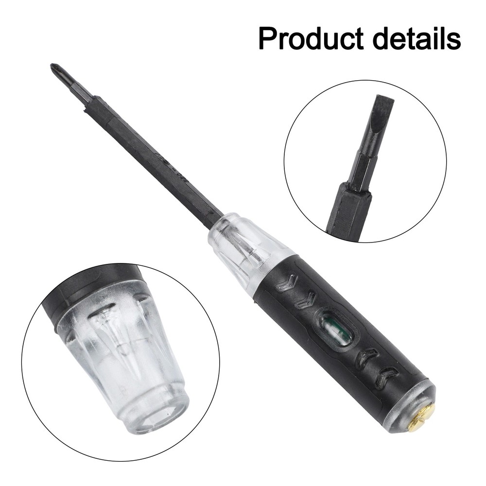 Electrician tool with circuit detection capabilities and comfortable grip