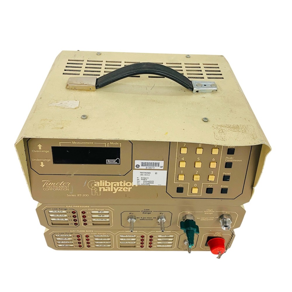 Timeter RT-200 Calibration Analyzer System RT-201 RT-202 RT-203 Modules
