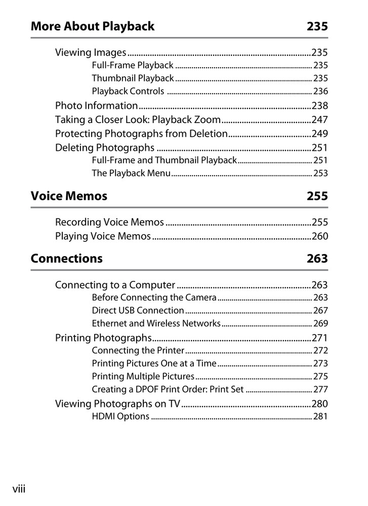 Nikon D4 — User Manual Owners Guide Reference — 482 Pages — USA Made