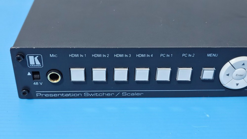 Kramer VP-440 6-Input Presentation Switcher/Scaler Used
