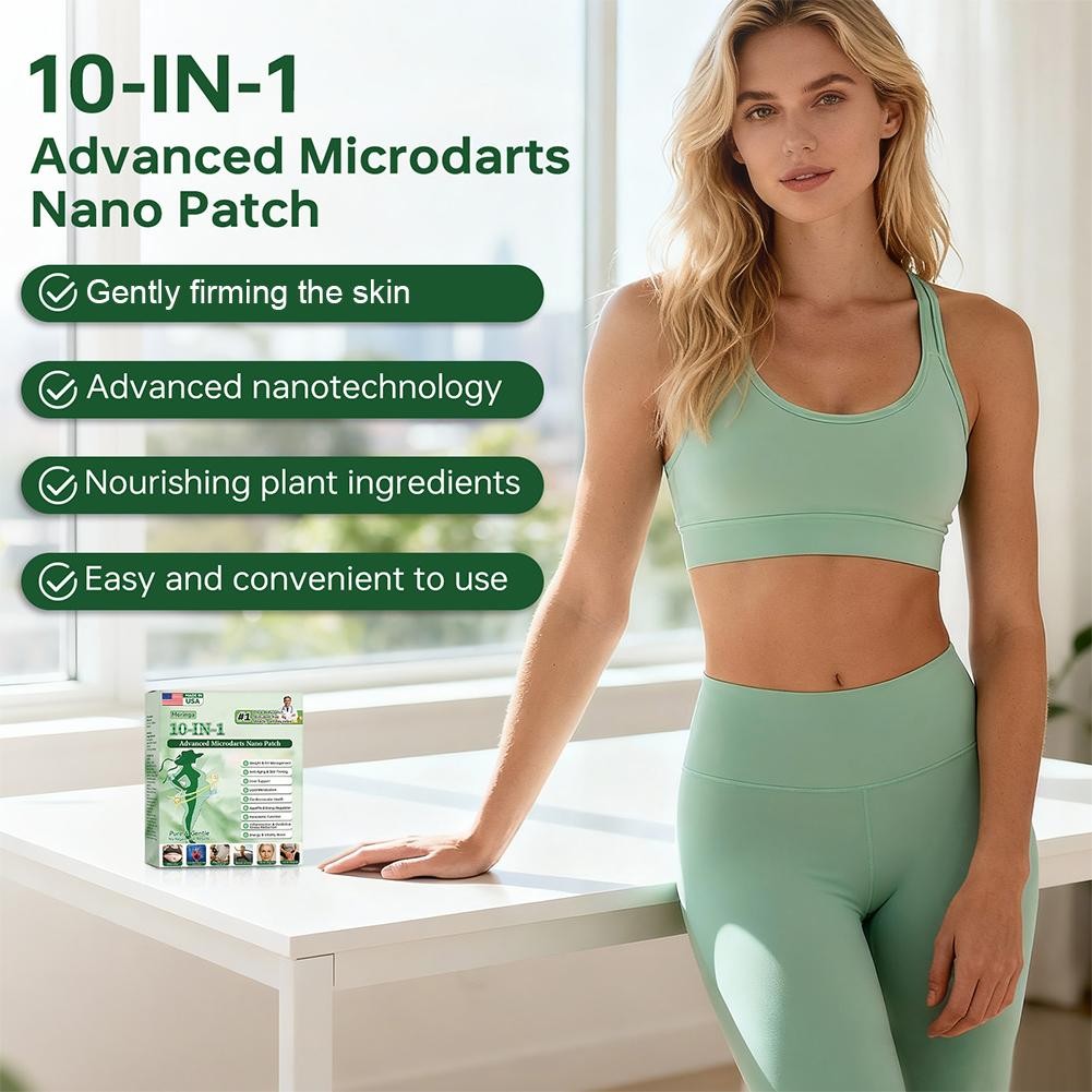 6 BOX Moringa Berberine - 10 in 1 Advanced Metabolic Nano Microneedle -Patches