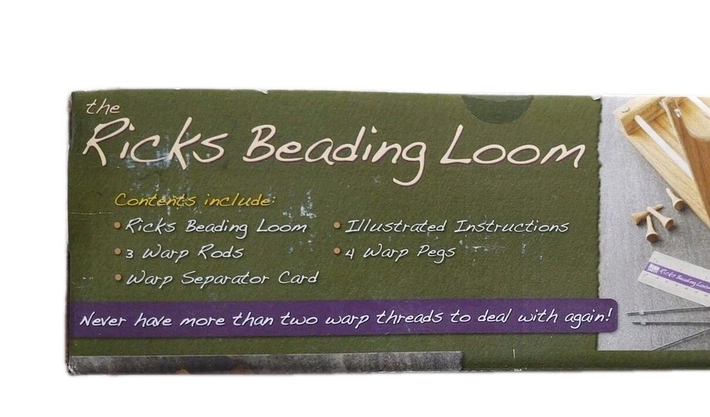 Ricks Beading Loom Kit - Beadsmith New In box.
