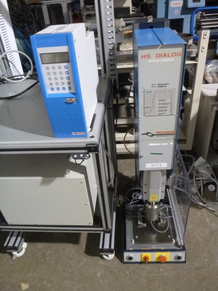 HERRMANN ULTRASONIC WELDER  W/ CONTROLLER