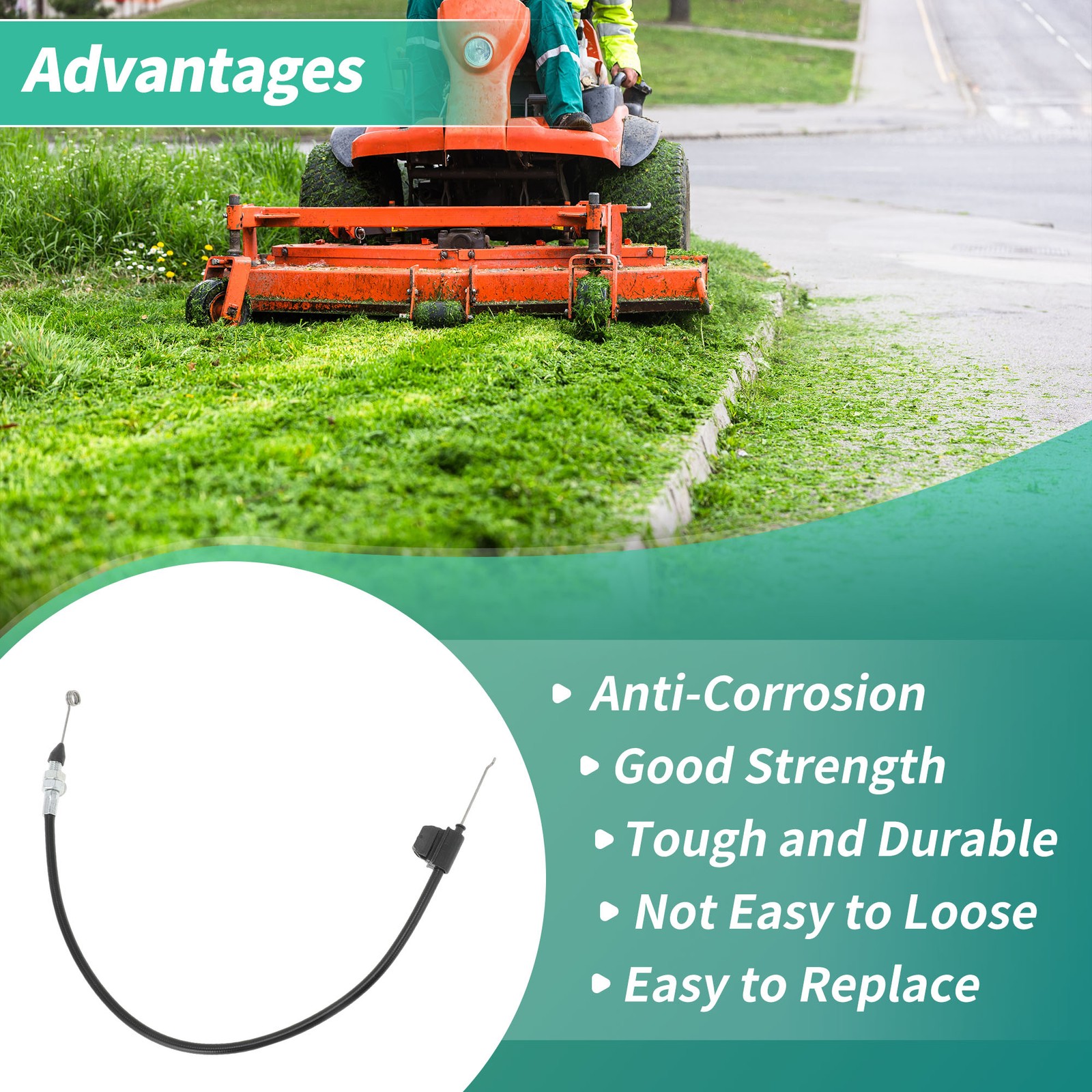 064-8057-17 Lawn Mower Brake Cable for Bad Boy for MZ/for MZ Magnum 2017-2024